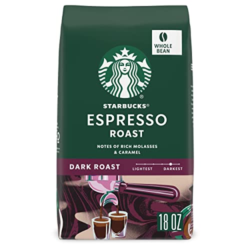 41D9VcMTPXL.jpg Starbucks Dark Roast Whole Bean Coffee — Espresso — 100% Arabica — 1 bag (18 oz) - Image 1