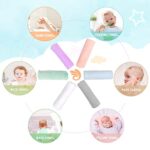 Orighty Baby Washcloths 50-Pack, Microfiber Coral Fleece Baby Face Towels, Soft and Absorbent Wash Cloths for Newborns, Infants and Toddlers, Gentle on Delicate Skin for Face Hands and Body, 7x9 Inch - Image 5