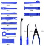 19Pcs Trim Removal Tool,Car Panel Door Audio Trim Removal Tool Kit, Auto Clip Pliers Fastener Remover Pry Tool Set with Storage Bag - Image 3