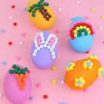 HEHALI 1000pcs Multicolor Pom Pom Balls, Assorted Sizes & Colors Pompoms for Arts and Craft Making Decorations - Image 5