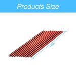 20 Pieces Car Air Conditioner Decoration Strip for Vent Outlet, Universal Waterproof Bendable Air Vent Outlet Trim Decoration, Suitable for Most Air Vent Outlet, Car Interior Accessories (Red) - Image 3