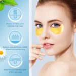 arshege 120 PCS Under Eye Patches - 24K Gold Eye Mask - Personal Care Anti-Aging Collagen Hyaluronic Acid Eye Masks for Dark Circles and Puffiness, Anti-Wrinkle and Hydrating Under Eye Mask - Image 6