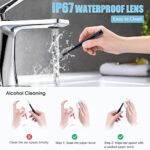 Ear Wax Removal,Earwax Removal Tools,lookcctv Ear Cleaner with Camera HD 1080P Ear Cleaning Kit with 6 Ear Spoon,Ear Remover Tools with Light Compatible iOS & Android Devices for Kids Adults(Blue) - Image 6