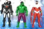 Marvel Avengers Action Figures - Iron Man, Hulk, Black Panther, Captain America, Spider Man, Ant Man, War Machine & Falcon! (8) - Image 6