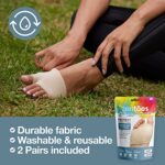 ZenToes Metatarsal Pads for Men and Women - 2 Pairs Ball of Foot Cushions (Medium, Beige) - Image 5