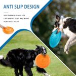 Ultra Durable Dog Flying Disc Indestructible Dog Toys for Aggressive Chewers Big Dog Toys for Large Dogs and Medium Dogs Outdoor Rubber Tough Dog Toys Pet Toys for Dogs Puppy Toys Dog Training Toys - Image 4