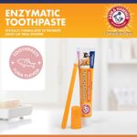 Arm & Hammer for Pets Complete Care Cat & Kitten Dental Kit | Includes 2.5 oz Tuna Flavor Enzymatic Cat Toothpaste, Cat Toothbrush, and Rubber Finger Brush for Cats - Image 3