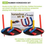 Champion Sports Indoor/Outdoor Horseshoe Set Red - Image 6