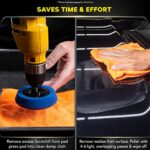 Meguiars Quik Scratch Eraser Kit, Car Scratch Remover that Removes Blemishes, Includes Meguiars ScratchX, Drill-Mounted… - Image 6
