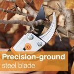 Fiskars Gardening Tools: Bypass Pruning Shears, Sharp Precision-ground Steel Blade, 5/8” Plant Clippers (91095935J) - Image 3