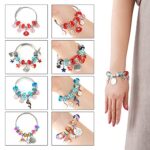 klmars Bracelet Making Craft Kit for Girls,Jewelry Making Supplies Beads Charms Bracelets for DIY Craft Gifts Toys for Teen Girls Age 4 5 6 7 8 9 10 12,Easter Basket Stuffers for Kids - Image 6