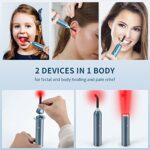 Rotsha Infrared Red Light Therapy Device - Cold Sore Canker Sore Fever Blister Treatment Healing Pain Relief for Lips Mouth Nose Ear Knee Feet Hands Joint Muscle Nerve Dogs, Health Care - Image 3