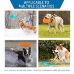 Ultra Durable Dog Flying Disc Indestructible Dog Toys for Aggressive Chewers Big Dog Toys for Large Dogs and Medium Dogs Outdoor Rubber Tough Dog Toys Pet Toys for Dogs Puppy Toys Dog Training Toys - Image 5