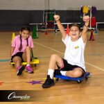 Champion Sports Scooter Board with Handles, Set of 6, Wide 12 x 12 Base - Multi-Colored, Fun Sports Scooters with Non-Marring Plastic Casters for Children - Premium Kids Outdoor Activities and Toys - Image 6