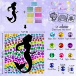 Art Kits Craft Gifts for Girls: Great Stickiness DIY Diamond Crafts for Kids Ages 4-8, Painting Window Craft Kit, Best Christmas Birthday Gift for Girl 4 5 6 7 8 9 10 Year Old, Sun Catcher Gem Toys - Image 3