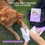 Cleaning & Deodorizing Pet Wipes Supplies for Dogs and Cats, Nourish Fur Coconut Oil Glove-Type Puppy/Cat Grooming Wipes for Traveling, Daily Care in Between Baths, 6 PCS - Coconut Scent - Image 5