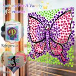 Art Kits Craft Gifts for Girls: Great Stickiness DIY Diamond Crafts for Kids Ages 4-8, Painting Window Craft Kit, Best Christmas Birthday Gift for Girl 4 5 6 7 8 9 10 Year Old, Sun Catcher Gem Toys - Image 4